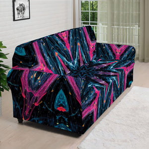 Dark Cloud Kaleidoscope Print Sofa Cover