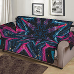 Dark Cloud Kaleidoscope Print Sofa Protector