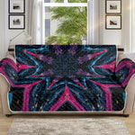 Dark Cloud Kaleidoscope Print Sofa Protector