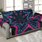 Dark Cloud Kaleidoscope Print Sofa Protector