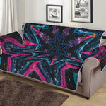 Dark Cloud Kaleidoscope Print Sofa Protector