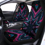 Dark Cloud Kaleidoscope Print Universal Fit Car Seat Covers