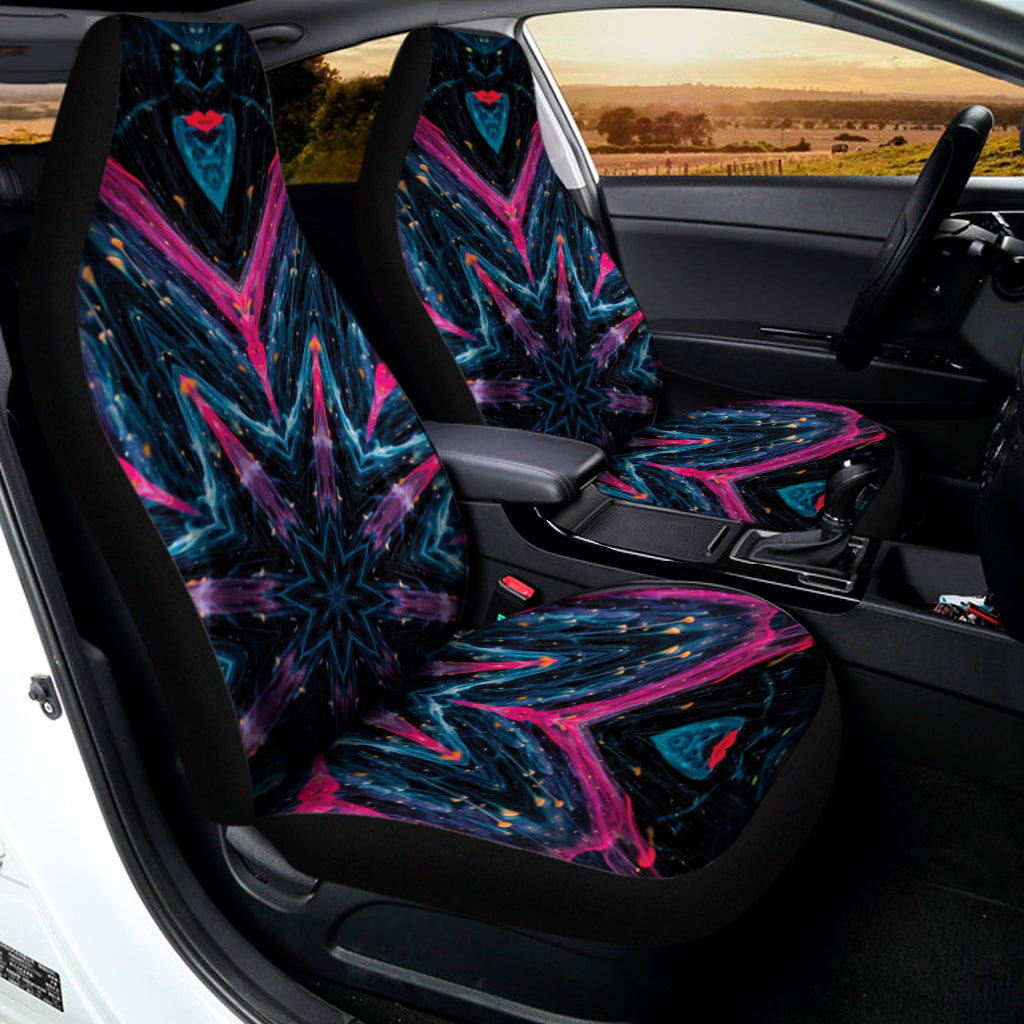 Dark Cloud Kaleidoscope Print Universal Fit Car Seat Covers