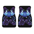 Dark Gemini Zodiac Sign Print Front Car Floor Mats