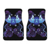 Dark Gemini Zodiac Sign Print Front Car Floor Mats