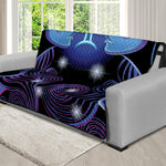 Dark Gemini Zodiac Sign Print Futon Protector