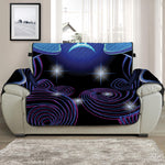 Dark Gemini Zodiac Sign Print Half Sofa Protector