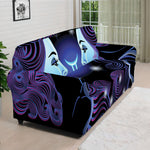 Dark Gemini Zodiac Sign Print Sofa Cover