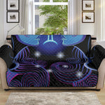 Dark Gemini Zodiac Sign Print Sofa Protector