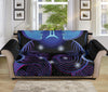 Dark Gemini Zodiac Sign Print Sofa Protector