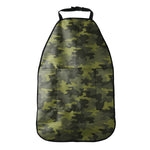 Dark Green Camouflage Print Car Seat Organizers