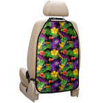 Dark Hawaiian Tropical Pattern Print Car Seat Organizers