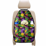 Dark Hawaiian Tropical Pattern Print Car Seat Organizers