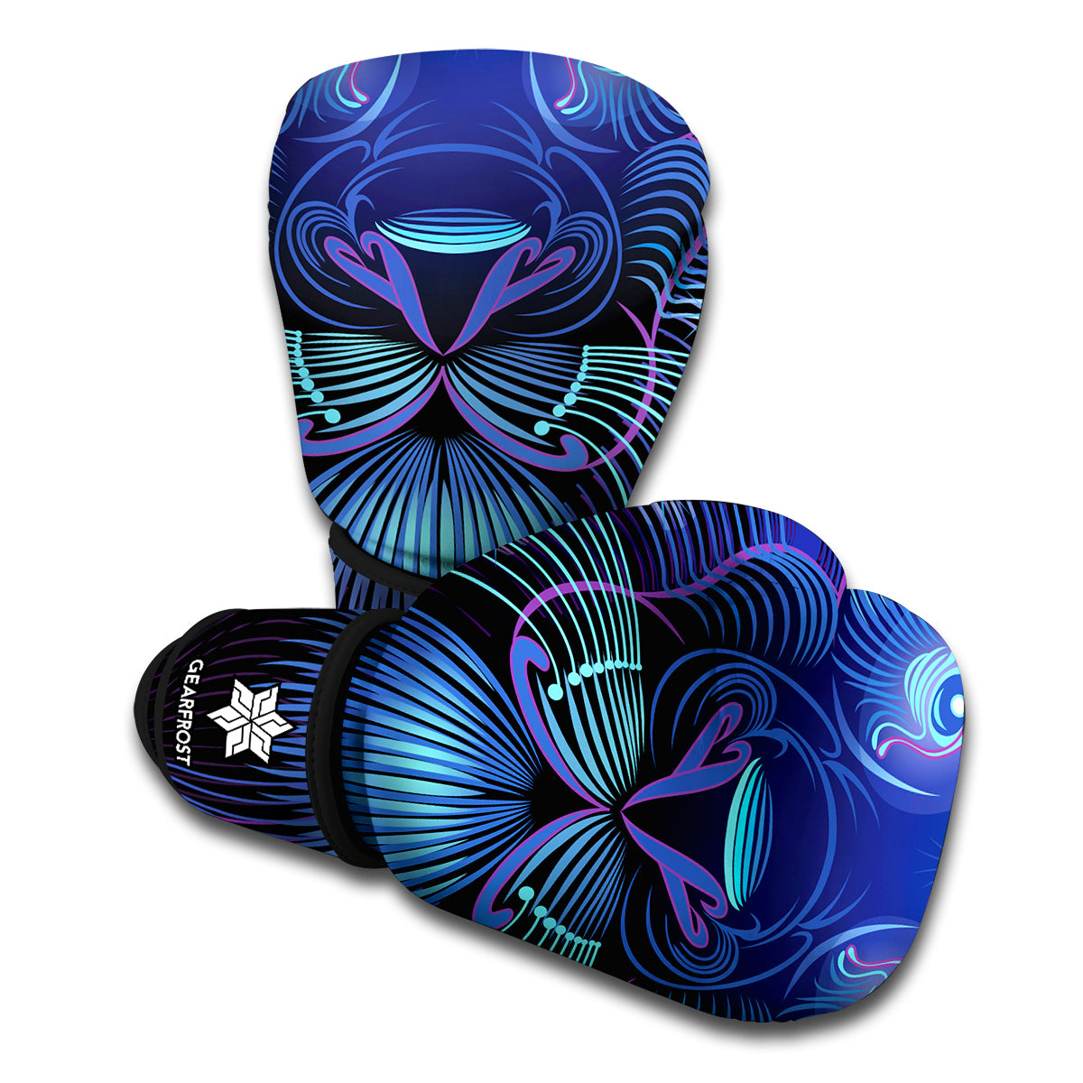Constellation Libra Print Boxing Gloves