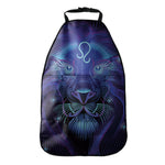 Dark Leo Zodiac Sign Print Car Seat Organizers