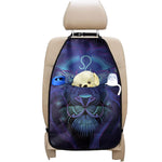 Dark Leo Zodiac Sign Print Car Seat Organizers