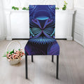 Dark Leo Zodiac Sign Print Dining Chair Slipcover