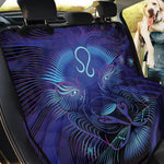 Dark Leo Zodiac Sign Print Pet Car Back Seat Cover