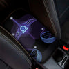 Dark Libra Zodiac Sign Print Car Center Console Cover