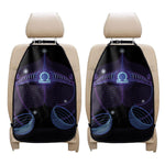 Dark Libra Zodiac Sign Print Car Seat Organizers