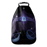Dark Libra Zodiac Sign Print Car Seat Organizers