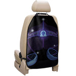 Dark Libra Zodiac Sign Print Car Seat Organizers