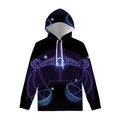 Dark Libra Zodiac Sign Print Pullover Hoodie