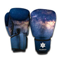 Dark Milky Way Galaxy Space Print Boxing Gloves