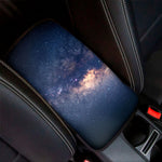 Dark Milky Way Galaxy Space Print Car Center Console Cover