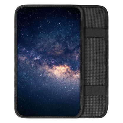 Dark Milky Way Galaxy Space Print Car Center Console Cover