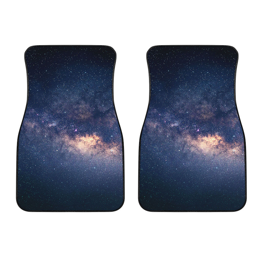 Dark Milky Way Galaxy Space Print Front Car Floor Mats