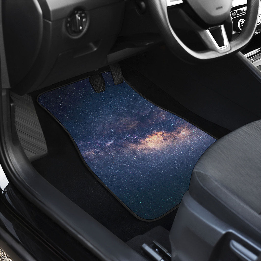 Dark Milky Way Galaxy Space Print Front Car Floor Mats