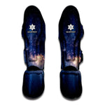 Dark Milky Way Galaxy Space Print Muay Thai Shin Guard
