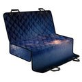 Dark Milky Way Galaxy Space Print Pet Car Back Seat Cover