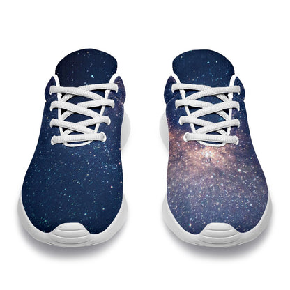 Dark Milky Way Galaxy Space Print Sport Shoes GearFrost