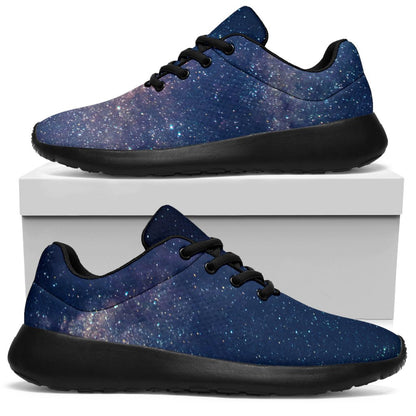 Dark Milky Way Galaxy Space Print Sport Shoes GearFrost