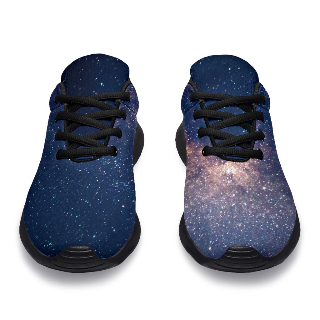 Dark Milky Way Galaxy Space Print Sport Shoes GearFrost