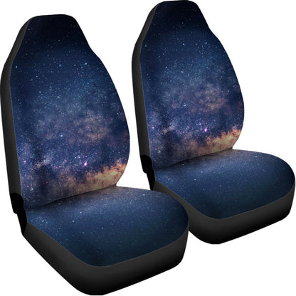 Dark Milky Way Galaxy Space Print Universal Fit Car Seat Covers