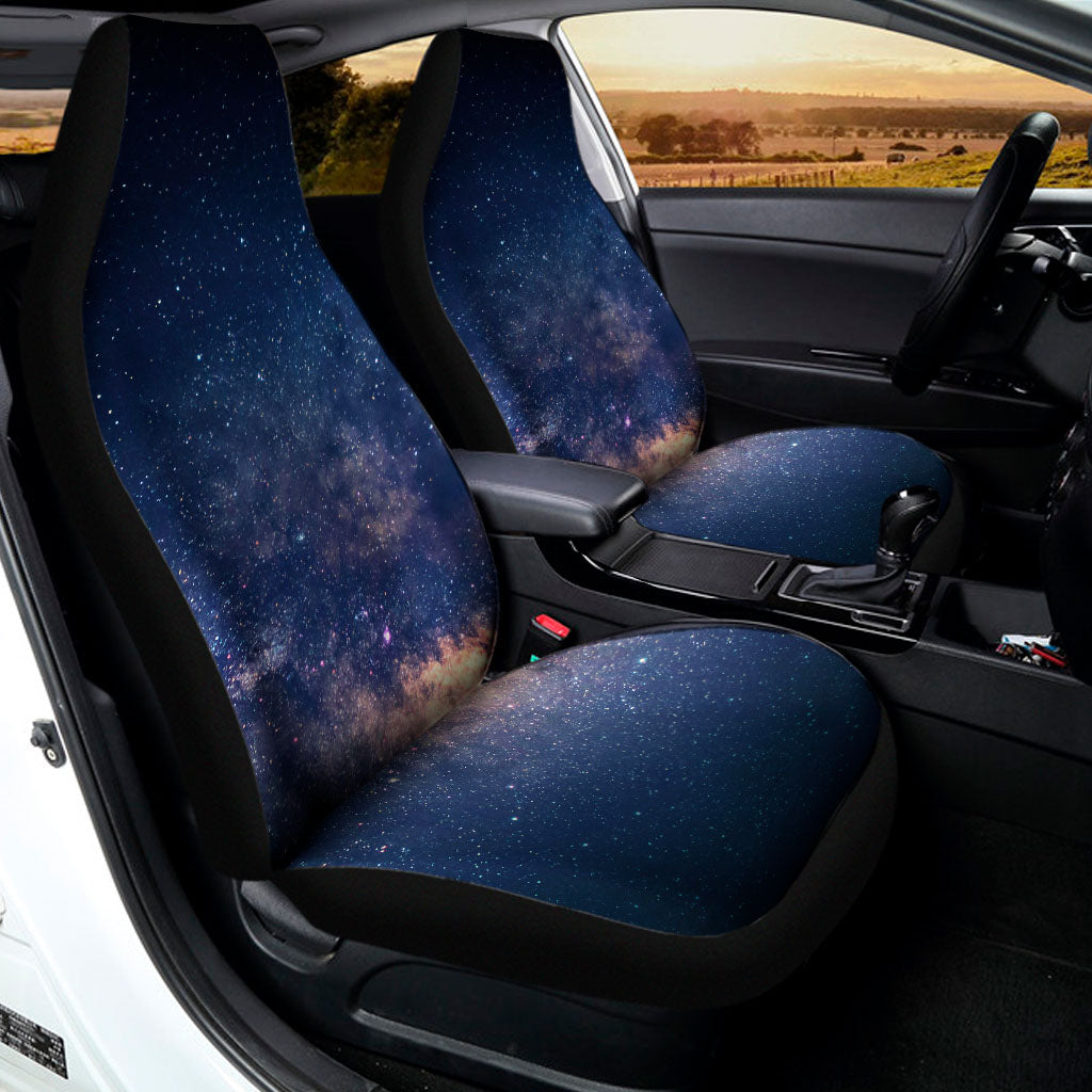 Dark Milky Way Galaxy Space Print Universal Fit Car Seat Covers
