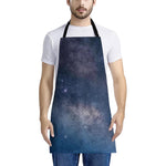 Dark Nebula Universe Galaxy Space Print Apron