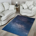 Dark Nebula Universe Galaxy Space Print Area Rug GearFrost