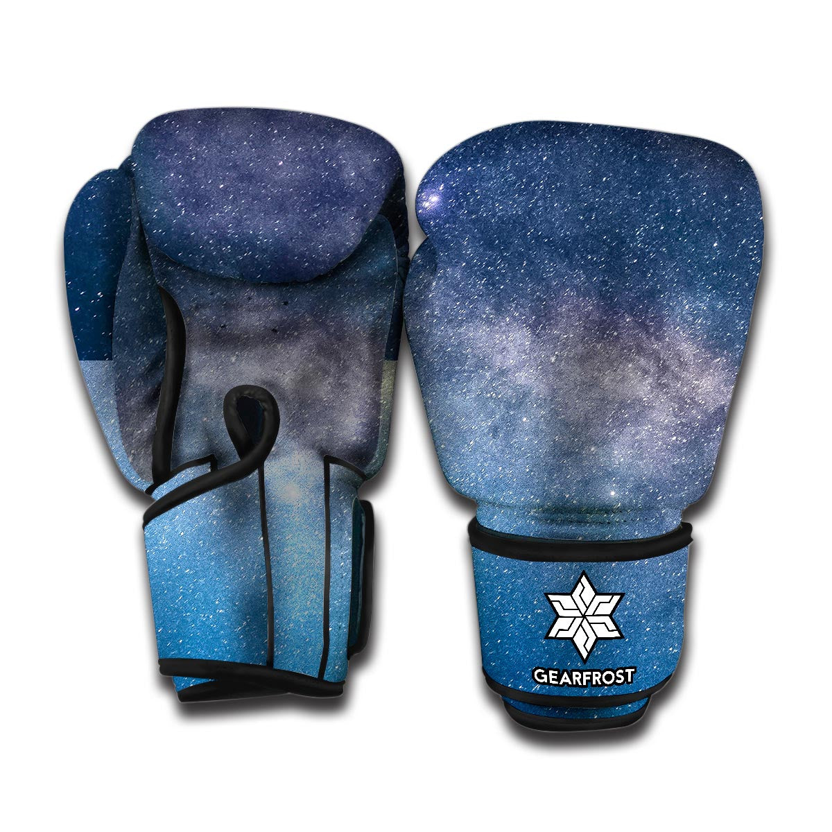 Dark Nebula Universe Galaxy Space Print Boxing Gloves