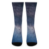 Dark Nebula Universe Galaxy Space Print Crew Socks