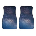 Dark Nebula Universe Galaxy Space Print Front Car Floor Mats