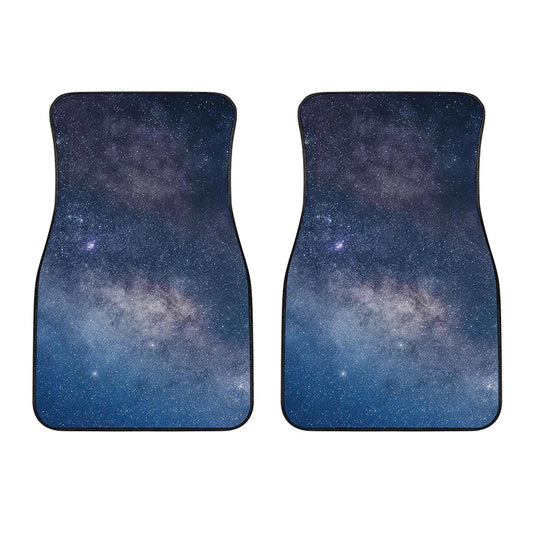 Dark Nebula Universe Galaxy Space Print Front Car Floor Mats