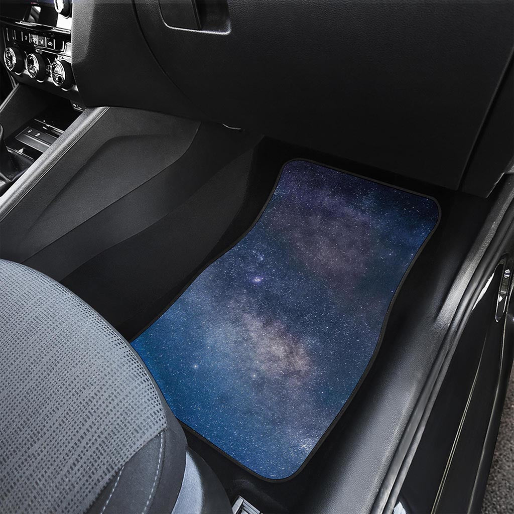 Dark Nebula Universe Galaxy Space Print Front Car Floor Mats