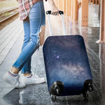 Dark Nebula Universe Galaxy Space Print Luggage Cover GearFrost