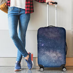 Dark Nebula Universe Galaxy Space Print Luggage Cover GearFrost