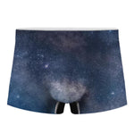 Dark Nebula Universe Galaxy Space Print Men's Boxer Briefs