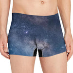 Dark Nebula Universe Galaxy Space Print Men's Boxer Briefs